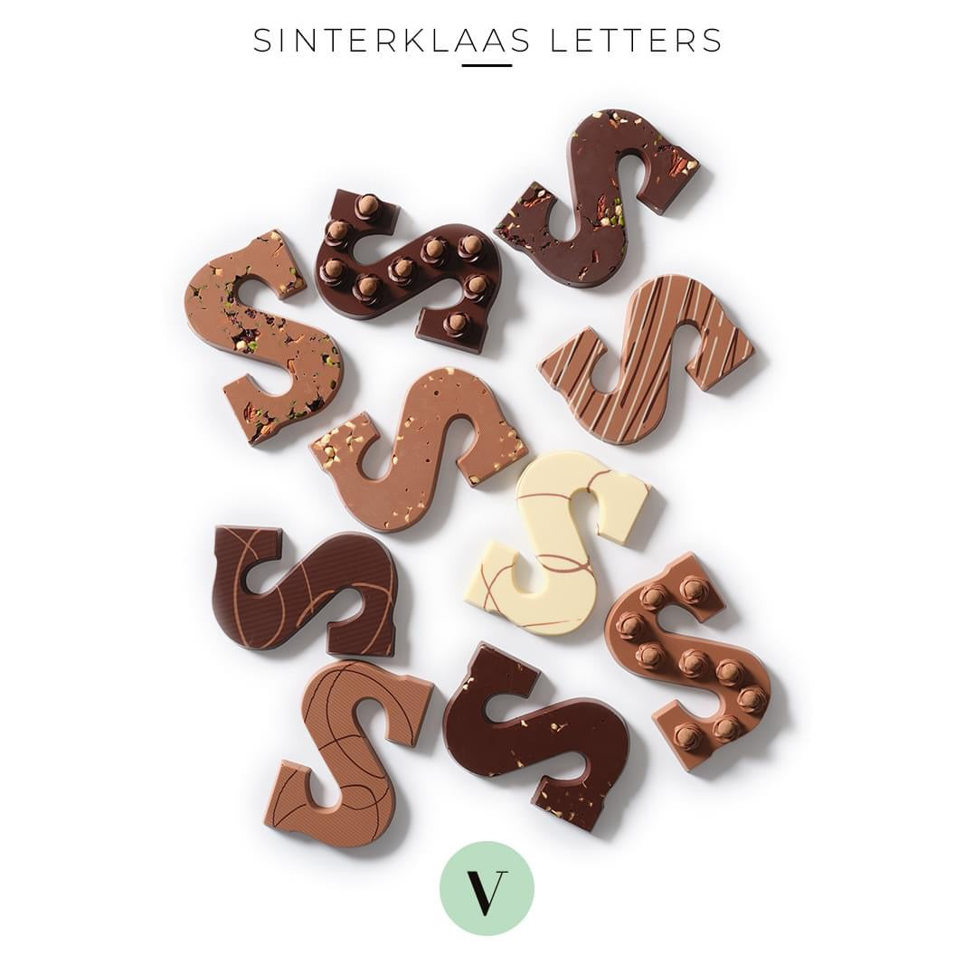 Chocoladeletters bestellen van Visser Chocolade