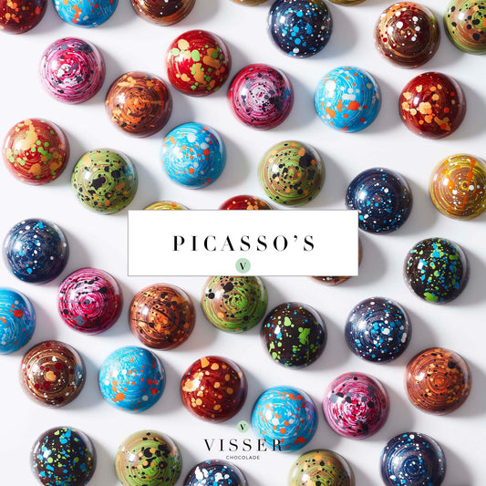 Paas bonbons Picasso van Visser Chocolade